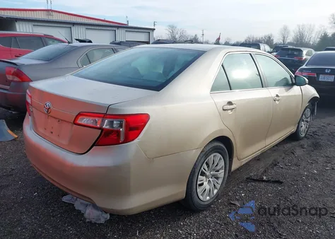 2012 Toyota Camry L z USA, uszkodzony, nr VIN 4T4BF1FK6CR261590